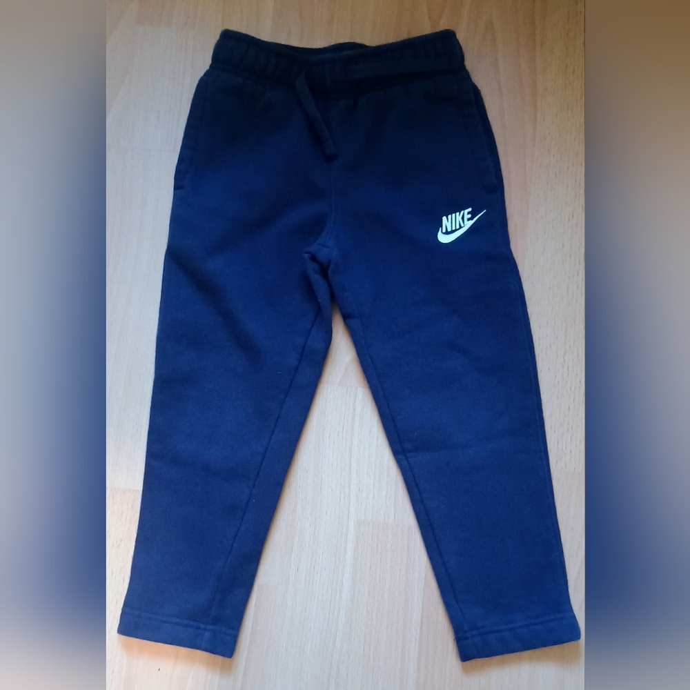 Nike Kids Navy Logo Sweatpants - Navy 4T